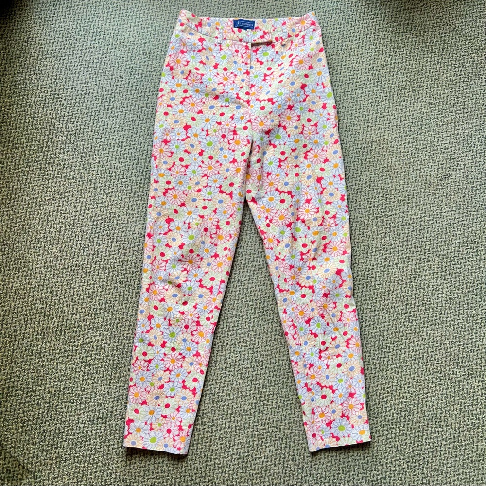Vintage J. McLaughlin Floral Trousers